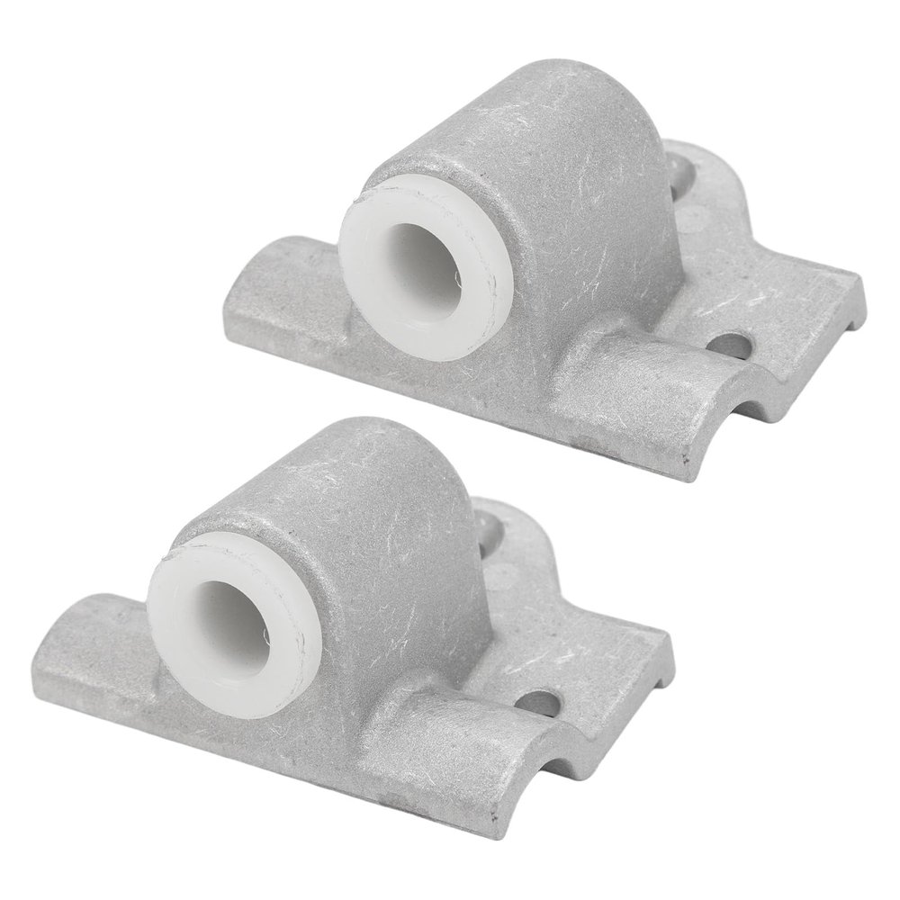 DOACT Boat Aluminum Oar Lock Socket, 14MM Marine Grade Round Gunwale Mount Jon Rowboat Replacement Hardware 2 Pack