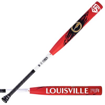 Louisville Slugger Genesis USSSA Slowpitch Softball Bat Balanced Ironman Red - 28oz