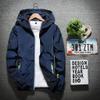 RTRDE Coats For Men, Mens Rain Jacket Waterproof with Hooded Hiking Coat Casual Lightweight Windbreaker Men Big And Tall Jackets Light Jacket Hood Packable Jacket Coat Impermeables Para (5XL, Blue) view 3