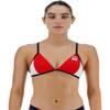 TYR T04005642M Trngl Bkni Top Sol RED/Navy M view 1