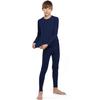 ViCherub Thermal Underwear Set for Boys Long Johns Fleece Lined Kids Base Layer Thermals Sets Boy Navy S view 2
