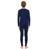 ViCherub Thermal Underwear Set for Boys Long Johns Fleece Lined Kids Base Layer Thermals Sets Boy Navy S view 4