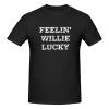 Dsoluuing Funny Men T-Shirt Feelin' Willie Lucky T-Shirt Funny Tee Shirts for Men (Color : Colour, Size : X-Large) view 4