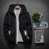 RTRDE Coats For Men, Mens Rain Jacket Waterproof with Hooded Hiking Coat Casual Lightweight Windbreaker Jacket Men Overcoat Jacket Hood Coats Men's Jacket Packable Winter Jackets (7XL, Black) view 3