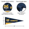 College Flags & Banners Co. Quinnipiac University Bobcats Pennant Flag view 2