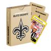Blitz Champz New Orleans Saints  Official NFL Playing Cards & New Orleans Saints Gifts for Men & Women, Fun Travel Card Games for Adults & Kids Ages 7+, Camping Games for Friends & Family Game Night view 1