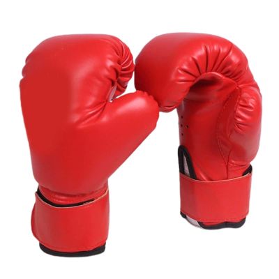 kowaku Kids Boxing Gloves Punching Gloves Punch Mitts Breathable Sparring Gloves Training Boxing Gloves for Workout Children Beginners Muay Thai, Red