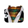 Barry.Wang Christmas Ascot Men Tie Set Yellow Green Red Snowflakes Cravat Self Scarf Neckties Pocket Square Cufflinks Xmas Gift Party Holiday Festival view 1