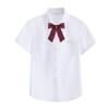 Adjustable Pre-Tied Bow Tie Solid Color Bowties for Women Girls School Uniform Tie Necktie Bowknot Bow Tie Brooch (Dark Green) view 2