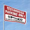 Fun Flags Testarossa Parking Only Flag Fun Stuff Decore For Room (Size : 152X244CM) view 1