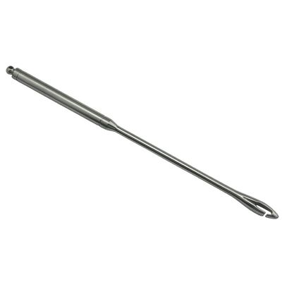 Fishing Hook Remover Tool 18cm Fishing Dehooker Stainless Steel Fishing Hook Extractor Tool for Fishes Catfish Panfish Portable Silver