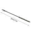 Fishing Hook Remover Tool 18cm Fishing Dehooker Stainless Steel Fishing Hook Extractor Tool for Fishes Catfish Panfish Portable Silver view 2