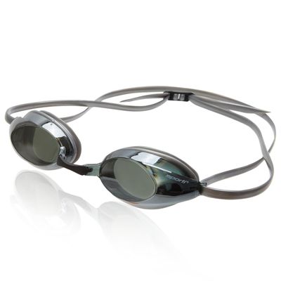 Sporti Antifog S2 Mirrored Goggle - Silver Mirror Smoke Lens/Silver Frame