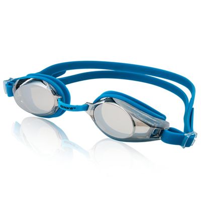 Sporti Antifog Plus Mirrored Goggle - Silver Mirror/Clear Lens/Teal Frame