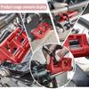 4" Steer Stop Outboard Hydraulic Steering Lock for Outboard Motor Trailering/Transport 1 Pair Red view 2