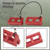 4" Steer Stop Outboard Hydraulic Steering Lock for Outboard Motor Trailering/Transport 1 Pair Red view 4