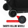 WOLT | 2 Ball Bowling Bag with Wheels-Bowling Bags 2 Ball Roller with Separate Shoe Compartment, Double Bowling Ball Bag with Accessory Pocket, Retractable Handle Extends to 40" view 3