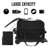 WOLT | 2 Ball Bowling Bag with Wheels-Bowling Bags 2 Ball Roller with Separate Shoe Compartment, Double Bowling Ball Bag with Accessory Pocket, Retractable Handle Extends to 40" view 4
