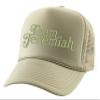 ALLNTRENDS Team Jeremiah Trucker Hat Summer Mesh Baseball Cap (Khaki) view 1
