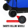 WOLT Double Roller 2 Ball Bowling Bag with Separate Shoe Compartment, Large Capacity Bowling Ball Bag with Accessory Pocket, Retractable Handle Extends to 40" view 4