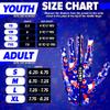 PLAYEUR Alien Grip Infinite Pro Edition Football Gloves Endless Game  GripPro Tech for Adult, Kids & Youth Football Gloves, No Peel, Ever Tacky (Purple Alien, Youth M/L) view 4
