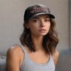 ALLNTRENDS Pigment Washed Team Conrad Embroidered Cotton Summer Baseball Cap (Black) view 2