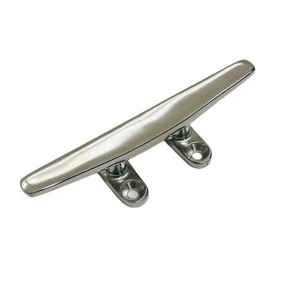 DBMIMPORTERS 8" Boat Cleat Marine Trimline Dock Cleats 316 Stainless Steel Flat Top