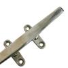 DBMIMPORTERS 10" Boat Cleat Marine Trimline Dock Cleats 316 Stainless Steel Flat Top view 4
