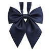 Adjustable Pre-tied Bow Tie Bowknot Halter Neck Bow Ties for Women Girls School JK&JC Uniform Tie Anime Bowtie (Navy Blue) view 1