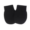YOLAI Newborn Infant Baby Mittens Gloves No Scratch Mittens Boys Girls Unisex Cotton Gloves for 0~6 Months (Black, One Size) view 1