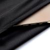 leasote Jogging Trousers Men's Sports Pants Ice Silk Quick Dry Solid Color Elastic Waist Soft Breathable Gym with Black M view 2