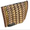 Western Horse Saddle Show Pad Blanket, Equestrian Ranch Pad, 100% Newzealand Woolen Pad Oversized Handmade Premium Quality ST-SP-068 (32" x 40") view 1