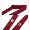 Adjustable Criss-Cross Bow Tie School JK Uniform Tie Pre Tied Bowties for Women Girls Criss Cross Neck Tie (Burgundy+Navy Blue+Black) view 3