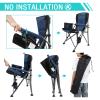 Camping Chair for Adults 2 Pack Heavy Duty Outdoor Patio Lawn Chairs Portable Support 350 LBS High Back Padded Oxford with Armrests, Storage Bag, Cup Holder, for Outside Fishing, Camping, 2PCS view 4