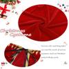 EASEDAILY Christmas Cape Mrs Claus Santa Cloak Velvet Xmas Party Costume with Sequin Belly Scarf for Women and Girls view 3