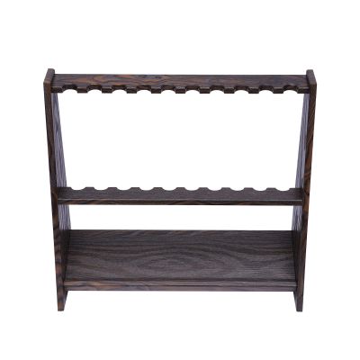 DCEHKR Pool Stick Holder Pool Cue Rack With 10 Hole Ball Cue Holder and Each Hole is 1.38 inches in Diameter Floor Standing Round Pool Cue Holder Suitable for Storing Pool Cues and other Sporting Good