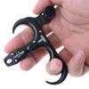 AMEYXGS Archery Bow Release for Compound Bows,Durable Aluminum 360 Rotate Caliper Thumb Release 3 Finger Release (Black) view 2