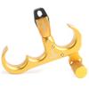 AMEYXGS Archery Bow Release for Compound Bows,Durable Aluminum 360 Rotate Caliper Thumb Release 3 Finger Release (Gold) view 2