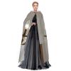 Ball Room Chandelier,Costume Cloak for Adults,Personalized Hooded Cape for Halloween, Cosplay, Stage Costumes, Makeup Parties Black view 3