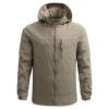 Xiaojmake Rain Jacket Men Lightweight Waterproof Running Windbreaker Outdoor Fall Packable Full Zip Raincoat Light Jacket view 1