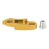 Airshi Bicycle Tail Hook Extension Extender, Bike Rear Derailleur Hanger CNC Precise Machining for Most Tail Hooks (Gold) view 1