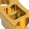 Airshi Bicycle Tail Hook Extension Extender, Bike Rear Derailleur Hanger CNC Precise Machining for Most Tail Hooks (Gold) view 3