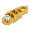 Airshi Bicycle Tail Hook Extension Extender, Bike Rear Derailleur Hanger CNC Precise Machining for Most Tail Hooks (Gold) view 4