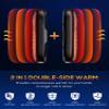 Hand Warmers Rechargeable, 2 Pack 6000mAh Electric Portable Heater, 20 Hrs Long Heating Hot Pockets Hand Warmer, Gifts for Women, Men, Christmas, Raynauds, Camping, Golf, Outdoors (Black Pro) view 4
