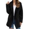 Long Softshell Tactical Jacket Womens Warm Winter Coat Winter Coats Fleece Parkas Reflective Cycling Jacket Puffy Warm Snow Jacket view 1