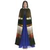 Hockey Stick,Costume Cloak for Adults,Personalized Hooded Cape for Halloween, Cosplay, Stage Costumes, Makeup Parties Black view 2