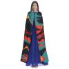 Volcano,Costume Cloak for Adults,Personalized Hooded Cape for Halloween, Cosplay, Stage Costumes, Makeup Parties Black view 2