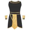 Rswnyirn Men's Ancient Egypt Pharaoh Costume Ancient Rome Greek God Gladiator Role Play Outfits Performance X-Large view 3