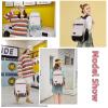 Aesthetic Backpack for Girls Cute Kids Bookbag Elementary Middle School Backpack for Teens Lightweight Classic Travel Backpack view 3