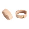 uxcell 4Pcs Leather Belt Loop Keepers, 11.5cm Outer Girth Belt Strap Ring Buckle for DIY Craft Bag Belt Fixing (Beige) view 4